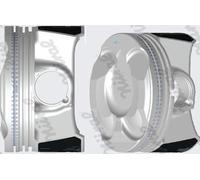 Pistón NURAL 87-444800-50 para BMW 1 (F20) 1.6 2011-2015