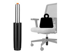 Piston Silla Oficina,Muelle de Gas de Repuesto Negro Capacidad de Carga de 450KG Resorte de Gas de Altura Ajustable,Accesorios para Sillas de Oficina,Adecuadas para Sillas Escritorio,Sillas Gaming