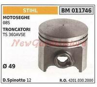 Pistón STIHL Motosierra 08S Tronchadora TS 360AVSE 011746