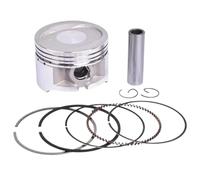 Pistón y anillo de pistón de motocicleta de 71 mm, paquete de 2 compatibles con piezas de motocicletas automotrices YFM250 BEAR 2005 YFM 250 BRUIN BIG BEAR YFB250 YFB 250 4BD-11631-00-Y0(1pc)