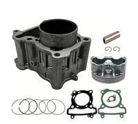 Pistones Kit Cilindro Motocicleta Para LC150 Para YZF R15 V2 Para Vixion Para NVL Actualización A 177cc 1PA-E1311-10 62mm Juego Barril Gran Cilindro Cilindro
