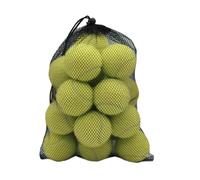 pistro 20 Pelotas de Tenis para Entrenamiento de Perros, Resistentes al Desgaste y Elásticas, para Mascotas, Principiantes y Actividades al Aire Libre- Amarillo
