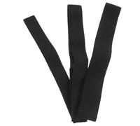pistro 3 bandas elásticas ajustables de encaje frontal, correas elásticas negras para pelucas, diademas deportivas, accesorios para el cabello para salón de belleza, hogar, viajes, 3 unidades