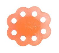 pistro 4 pasadores de resorte de liberación rápida estándar para barco Bimini Top Frame de 1/4 pulgadas con anillos, color naranja