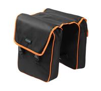 pistro Bolsa para el Maletero de Bicicleta, Bolsa para el sillín de Bicicleta para Portabicicletas de Bola, Techo, Portón Trasero- Naranja