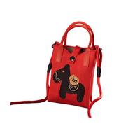 pistro Bolso Bandolera Mujer Mini para Teléfono Pequeño, Suave y Creativo, Ideal para Año Chino- Poder