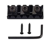 pistro Cerradura de cuerda de tuerca de bloqueo de guitarra de 42 mm para piezas de guitarra con llave Allen, color negro