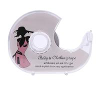 pistro Cinta transparente de doble cara para el cuerpo, adhesivo para peluca de pecho de 5 m, cinta transparente para ropa y vestido de graduación, hipoalergénica, agradable al tacto, cinta segura