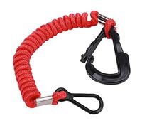 pistro Cordón de seguridad de repuesto para interruptor de parada de emergencia para motores Mercury Mercruiser barco 8M0092849 15920T54 15920A54 15920Q54 rojo
