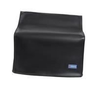 pistro Funda protectora de cuero para instrumentos de acordeón, diseño clásico negro, para iglesia, conciertos, estudios de música, escuelas, hogar, viajes, actuaciones, 48,5 x 46 x 21 cm