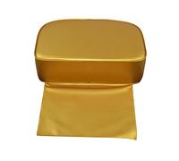 pistro Golden Salon - Cojín elevador de asiento para corte de pelo, altura ajustable para niños, 38 cm x 28 cm x 16 cm, piel sintética