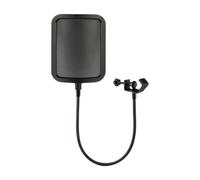 Pistro Mic - Pantalla de viento ligera de malla metálica para videojuegos, estudio, podcast, grabación vocal