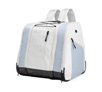pistro Mochila de lona para deportes de nieve de 38 L, 13 x 3 x 15 pulgadas, con múltiples bolsillos, compartimento para botas con agujero de drenaje para equipo de snowboard, color blanco