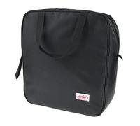 pistro Mochila para silla de ruedas grande, impermeable, negra, para silla de ruedas, para respaldo de silla