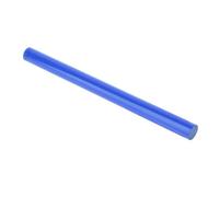 pistro Pieza de repuesto de férula de acrílico para taco de billar, varilla sólida sin terminar, 1,4 x 19,7 cm para mantenimiento y reparación de tacos de billar, color azul