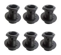 Pistro Piezas de clavija de afinación de hierro con junta de arandela para guitarra eléctrica/acústica