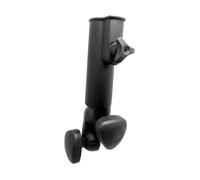pistro Soporte para paraguas de golf para carrito y carro, ángulo ajustable, clip de montaje universal para silla de playa, accesorio de soporte ligero