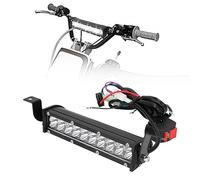 Pit Bike Spotlights Motorcycle Led Lamp Headlight for CRF110 TTR110 YZ85 CR125 KX65 RM85 RMZ125 Etc Pit Bike with 7/8” Handlebar