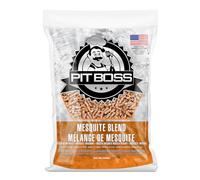 Pit Boss Pellets de Madera Mesquite Blend 9 kg para BBQ y Ahumador | Madera natural, Aroma intenso, Ahumado robusto, Para parrilla y horno de ahumado