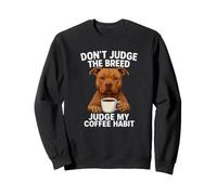 Pit Bull Pitbull Pittie Stop Discriminación Amante del café Sudadera