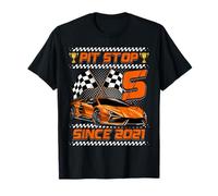 Pit Stop 5th Birthday Boys 5 Year Old Kids Since 2021 Camiseta