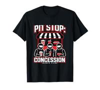Pit Stop - Soporte de concesión para Deportes, Humor para Padres Camiseta