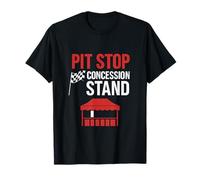 Pit Stop Soporte de concesión Racing Sports Parent Humor Gear Camiseta