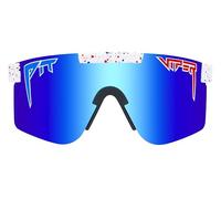 Pit Viper Sonnenbrille The Originals Polarized Mirror, Absolute Freedom - Weiß Blau, PV-GLA-0001