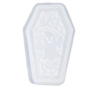 Pitadue 3. Moldes de silicona en forma de ataúd para lámparas de Halloween, decoración de fiestas, lámpara de ataúd de silicona