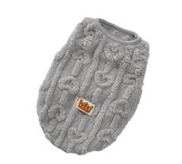 Pitadue Chalecos con forro polar para control de temperatura de mascotas pequeñas, movimiento flexible, cómodo, para el hogar, compañero de invierno, uso térmico para mascotas al aire libre
