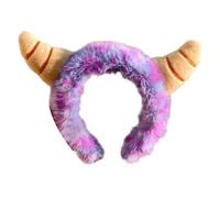 Pitadue Elegante tocado de cuerno de diablo para bailes de graduación de cumpleaños, divertido accesorio para el pelo de Halloween, accesorio para el pelo para niños y adultos