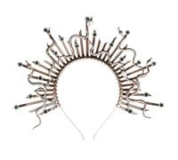 Pitadue Elegante tocado de serpiente punk, diadema para cosplay, fiesta para artistas artísticos y entusiastas de la moda, accesorios de fotografía punk