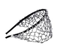 Pitadue Elegante tocado para novia, graduación, cumpleaños, diadema, trenzado, maquillaje, accesorios para fotos de novia, tiaras elegantes