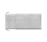 Pitadue Funda de viaje de forro polar de doble capa resistente al agua para accesorios de laptop y cables, protector de dispositivo de franela