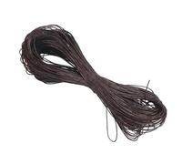 Pitadue Hilo de algodón encerado para trenzar de 1 mm x 1 mm para hacer joyas, accesorios para decoración del hogar