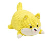 Pitadue Juguete chirriante de forro polar para perros desarrollado para limpieza de dientes resistente a las mordidas, juego participativo en razas pequeñas a promedio, con construcción segura