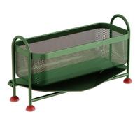 Pitadue Organizador de fregadero de acero firme con revestimiento para almacenamiento de utensilios, planificador de montaje sin necesidad