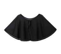 Pitadue Qipao - Protector solar multifunción para playa, viajes, senderismo y viajes, transpirable, cubierta de playa, Negro, Talla única