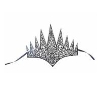 Pitadue Tocado de corona para fiestas de disfraces, espectáculos de escenario, ocasiones festivas, regalos de boda, elegante tocado de corona hueca