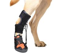 Pitadue Zapatos correctivos para perros con carrete para arrastrar patas, levanta de forma segura los dedos de los pies caídas con carrete, botas sin nudillos