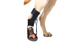 Pitadue Zapatos correctivos para perros con carrete para arrastrar patas, levanta de forma segura los dedos de los pies caídas con carrete, botas sin nudillos