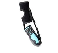 Pitadue Zapatos correctivos para perros con carrete para arrastrar patas, levanta de forma segura los dedos de los pies caídas con carrete, botas sin nudillos