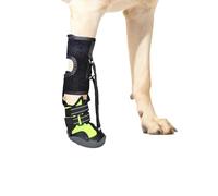 Pitadue Zapatos correctivos para perros con carrete para arrastrar patas, levanta de forma segura los dedos de los pies caídas con carrete, botas sin nudillos para