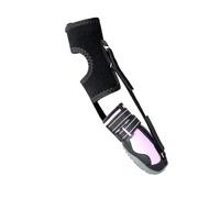 Pitadue Zapatos correctivos para perros con carrete para arrastrar patas, levanta de forma segura los dedos de los pies caídas con carrete, botas sin nudillos