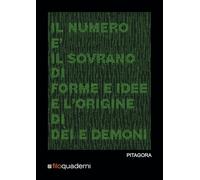 Pitagora - Quaderno A4 a Righe - Filoquaderni: Un quaderno per chi vede nei numeri l’ordine dell’universo, con pagine a righe per scuola o lavoro.