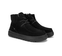 PITAS | BERNA | Botas de Mujer Casual | Botín Serraje | Bota Urbana Caña Baja | Botas de Vestir | Botines Bajos Planos | Botín de Invierno | Calzado Walkinpitas | Negro 37