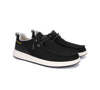 PITAS | Keel | Mocasines de Hombre | Náuticos Casual | Zapatillas de Tela | Zapatos sin Cordones | Deportivas Casuales | Calzado de Walkinpitas | Negro 43