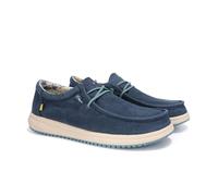 PITAS | Path | Mocasines de Hombre | Náuticos Casual | Zapatillas de Tela | Zapatos sin Cordones | Deportivas Casuales | Calzado de Walkinpitas | Marino 45