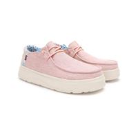 PITAS | Poppy | Mocasines de Mujer | Náuticos Casual | Zapatillas de Tela | Zapatos sin Cordones | Deportivas Casuales | Calzado de Walkinpitas | Pastel 37