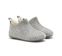 PITAS | RIKA | Zapatillas de Casa para Mujer | Pantunflas Antideslizantes | Forro de Pelo Sintético | Calzado Confort | Slippers | Cálidas y Ligeras | Calzado Walkinpitas | Gris 37